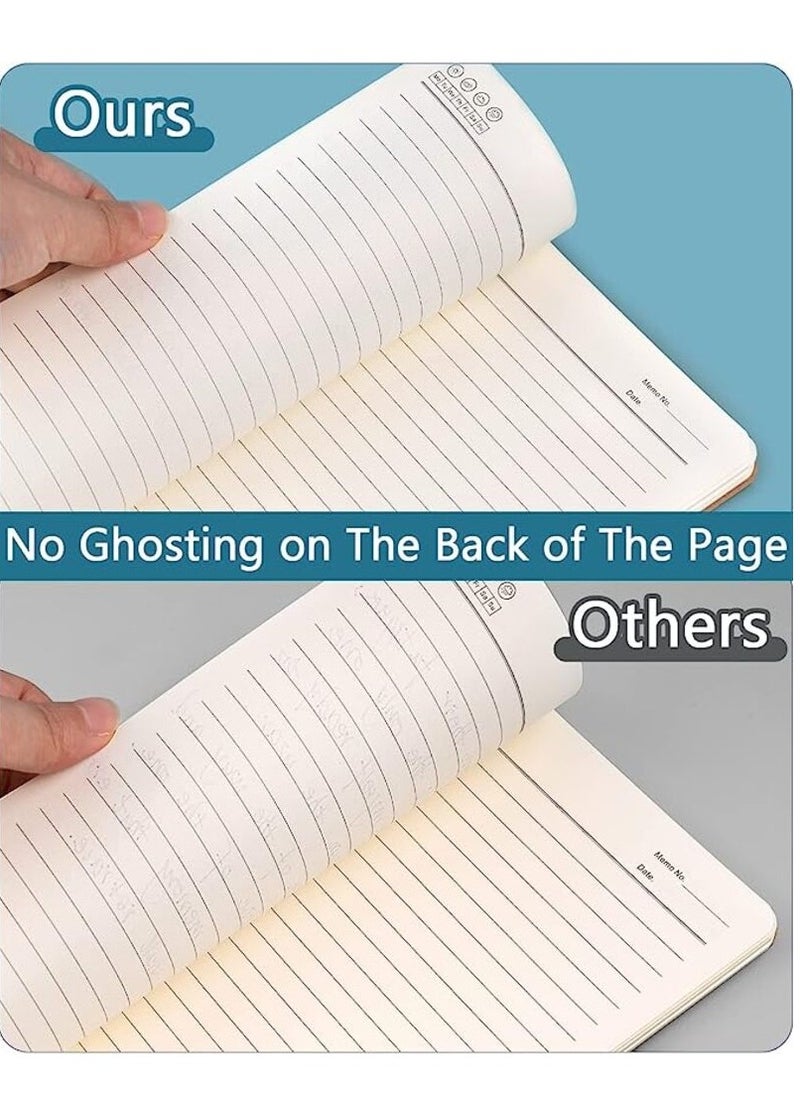 Pack 4 Of A5 Spiral Notebooks, 100 Pages, Lined Paper, Suitable For Office And School Supplies