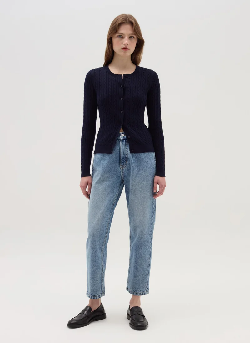 Ovs Cardigan with cable-knit design