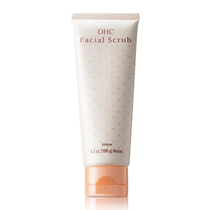 DHC Facial Scrub, Gentle Exfoliating Scrub, Creamy Microbead-Free Cleanser, Smooth, Hydrating, Clearer-Looking Complexion, Ideal for All Skin Types, 3.5 oz. Net wt. - Image 1