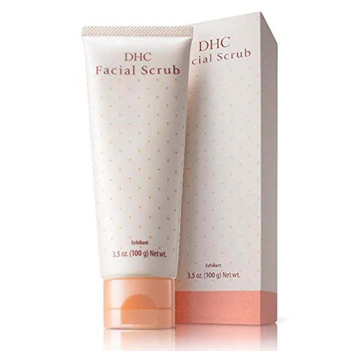 DHC Facial Scrub, Gentle Exfoliating Scrub, Creamy Microbead-Free Cleanser, Smooth, Hydrating, Clearer-Looking Complexion, Ideal for All Skin Types, 3.5 oz. Net wt. - Image 2
