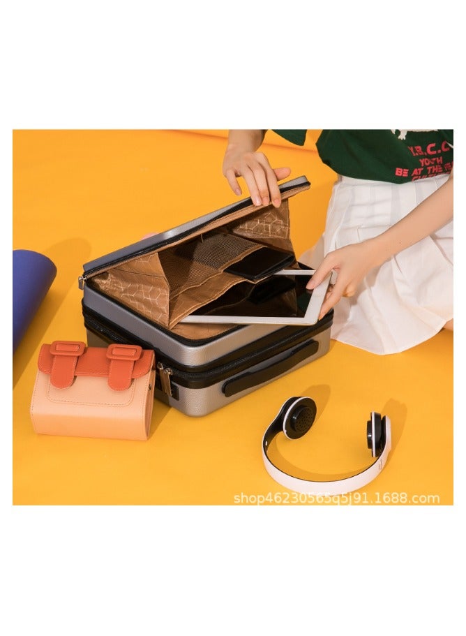 18 inch mini storage box, small portable suitcase, small storage box, multifunctional storage box,travel box - Image 3