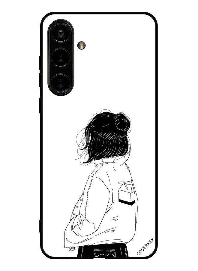 Covernex Protective Case Cover For Samsung Galaxy S24 Plus Girl Think Very Deep - Image 1