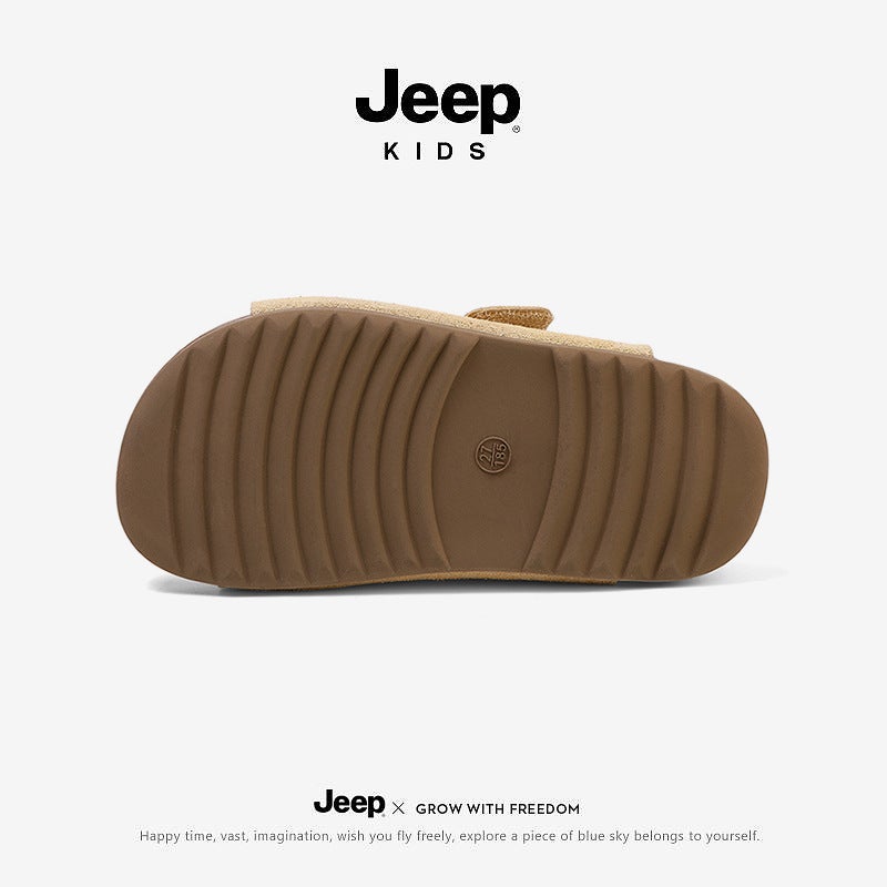 Jeep Kidsren'S Sandals Boys Summer Retro Girls Sports Non-Slip Birkenstock Kidsren'S Shoes Summer Baby Beach Shoes - Image 4