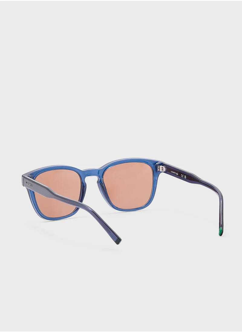 LACOSTE Modified Rectangle Sunglasses L6026S