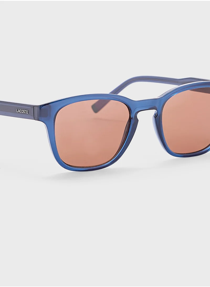LACOSTE Modified Rectangle Sunglasses L6026S