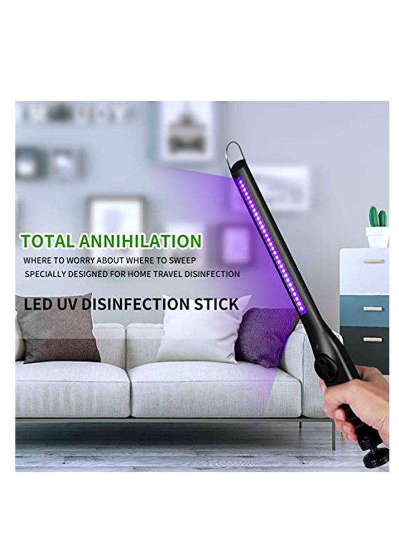 Zikra مصباح تعقيم ضوء UV محمول بالأشعة فوق البنفسجية يدوي صغير معقم ضوء تعقيم UV رائع للسفر، المنزل، السيارة، وتنظيف منطقة معيشة الحيوانات الأليفة - Image 2