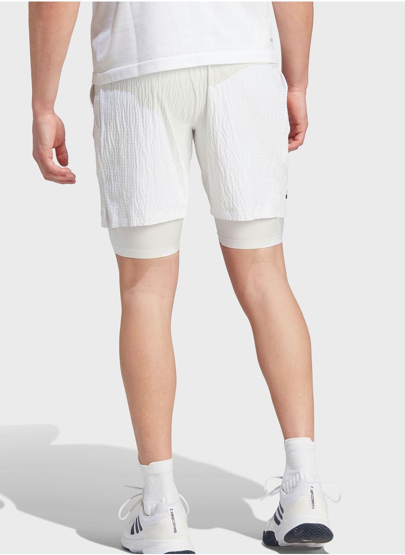 Adidas - 2 In 1 Pro Shorts - Image 1
