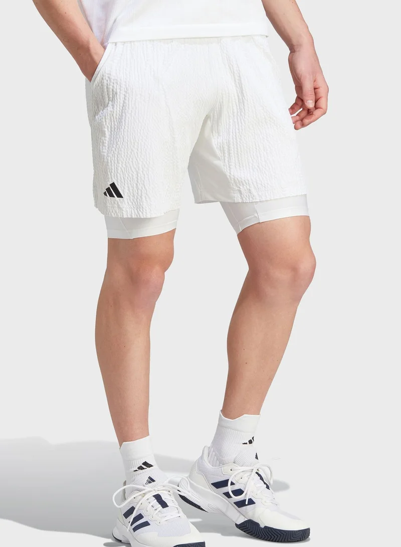 Adidas 2 In 1 Pro Shorts
