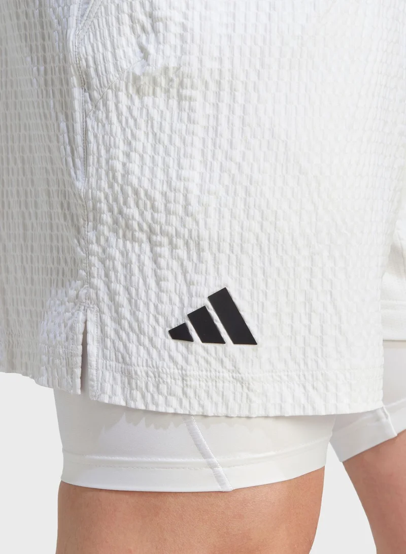 Adidas 2 In 1 Pro Shorts