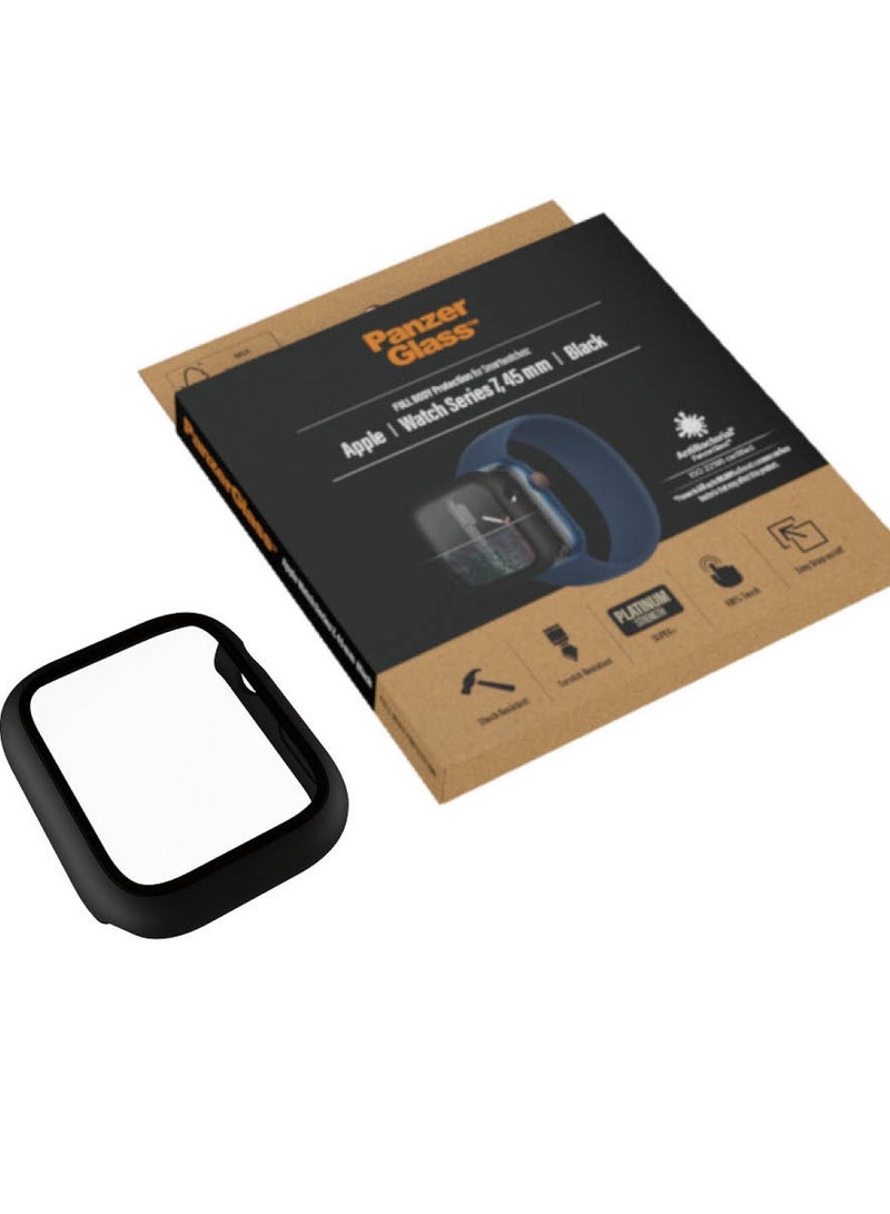 PanzerGlass Panzer Glass cover and screen protector for Apple Watch Series 7, 45 mm - Black - Image 4