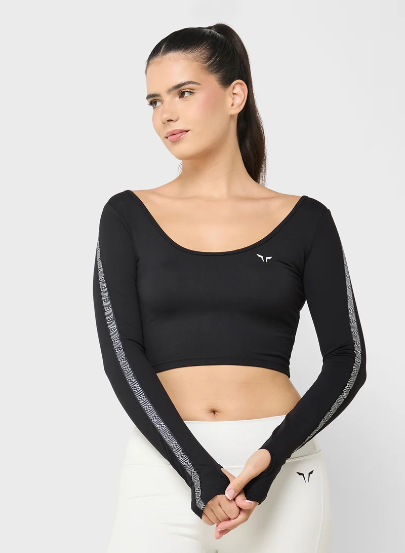 SQUATWOLF Wonder Woman Crop Top