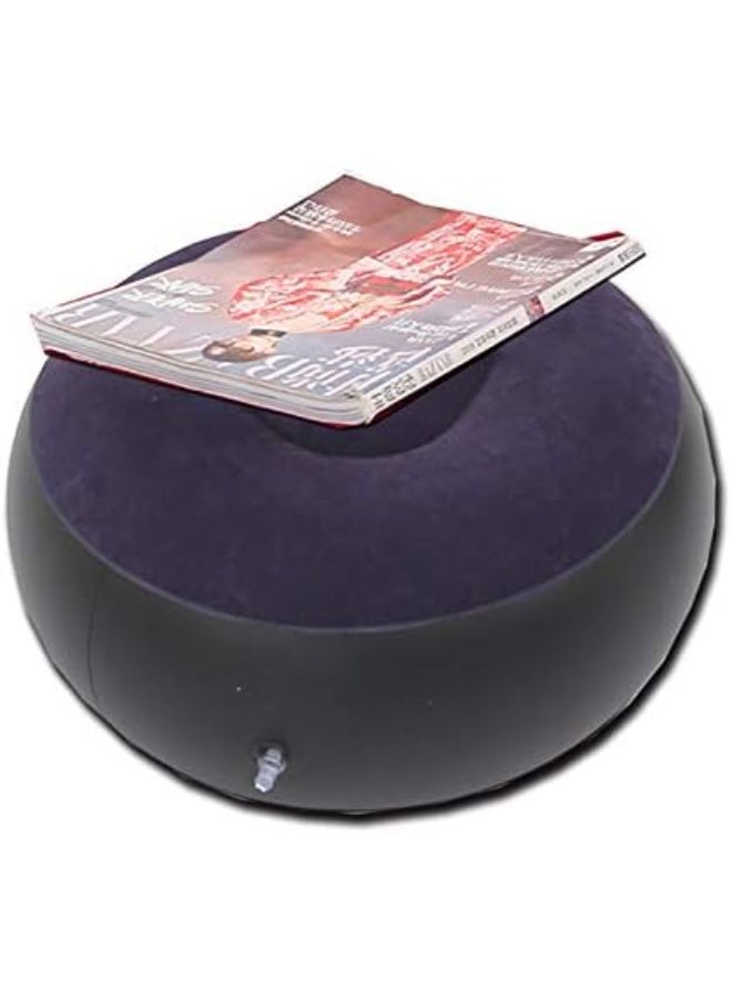 MUNTAQI Inflatable Sofa Chair Set – Large Inflatable Lounge Chair with Ottoman | Portable Blow Up Chair for Adults & Kids | Comfortable Air Lounger for Indoor & Outdoor Use, Travel, Camping, Bedroom, Dorm - Image 2