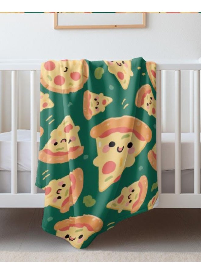 عام بطانية رقيقة من الفانيلا الكرتونية للأطفال والرضع (دافئة ومريحة، ومناسبة للنوم والألعاب) 70 سم * 100 سم - Image 2