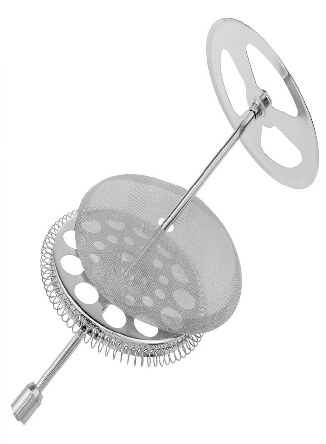 Dsjnf Stainless Steel French Press Screen Replacement Parts Stainless Steel Coffee Filter Screen for 1000-Liter French Press 1 Set - Image 2