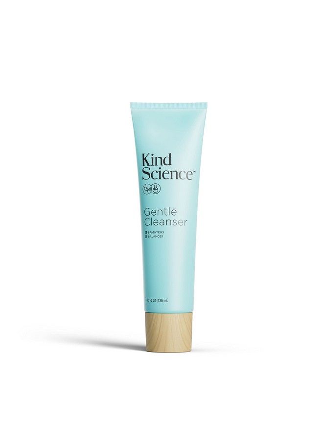 Kind Science Gentle Cleanser ; Face Wash & Makeup Remover With Skin Brightening Vitamin C ; 4.5 Fl Oz / 135 Ml - Image 1