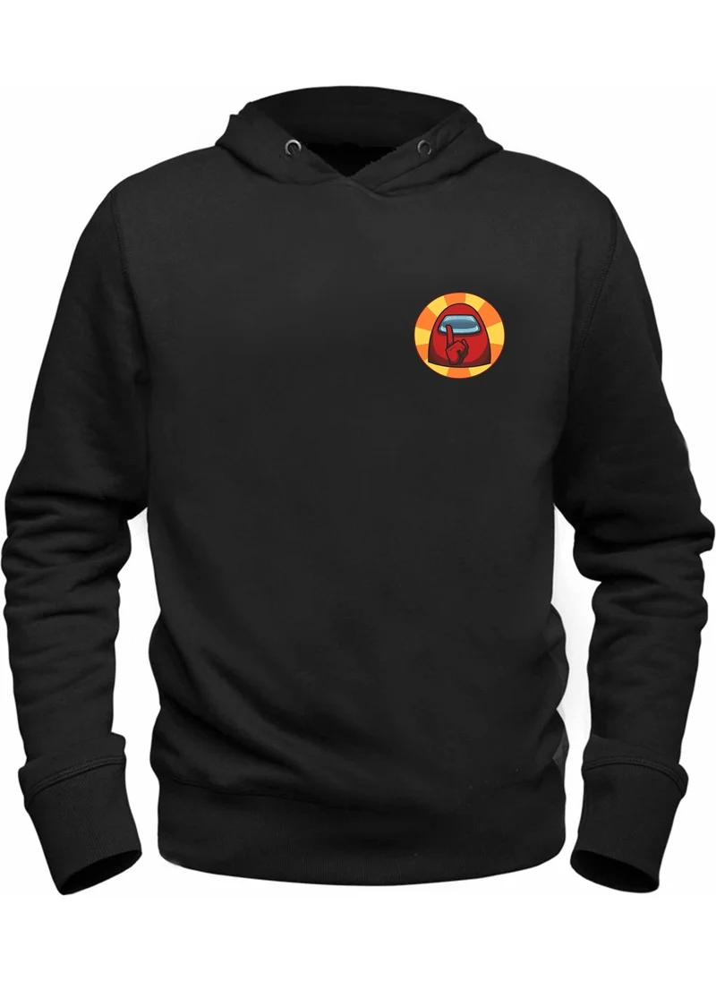Alfa Tshirt Among Us Kids Black Sweatshirt