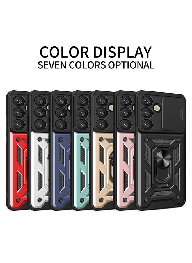 S-TOP Case For Samsung Galaxy S25 5G Sliding Camera Cover Design TPU+PC Phone Case - Image 2