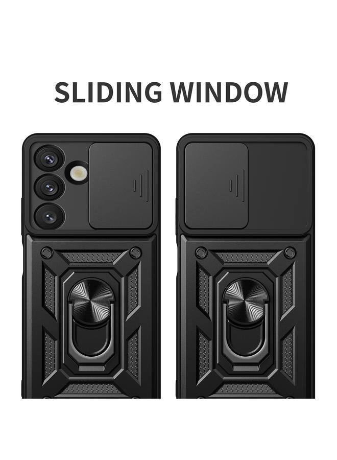 S-TOP Case For Samsung Galaxy S25 5G Sliding Camera Cover Design TPU+PC Phone Case - Image 4