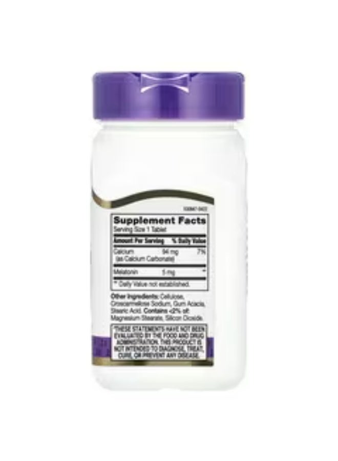 21st Century HealthCare 21 Centri, Melatonin, 5 mg, 120 Tablets - Image 2