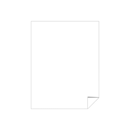 Astrobrights Astrodesigns Sticker Paper, 8.5"x11", 24lb/89gsm, White, 15 Sheets (91296-02) - Image 2
