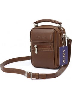 Abess Men's Bag Luxury Genuine Leather Men's Bag Molded Model  - Image 3
