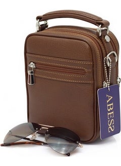 Abess Men's Bag Luxury Genuine Leather Men's Bag Molded Model  - Image 4