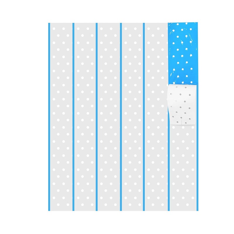 Woolip Extenda Bond Plus Bonding Strips With Holes Size - 1 1/2" X 12" (Blue - 5Pcs) - Image 1