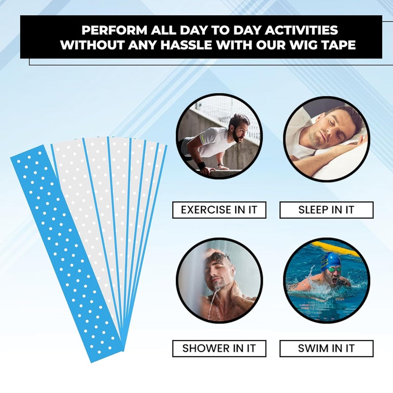 Woolip Extenda Bond Plus Bonding Strips With Holes Size - 1 1/2" X 12" (Blue - 5Pcs) - Image 5