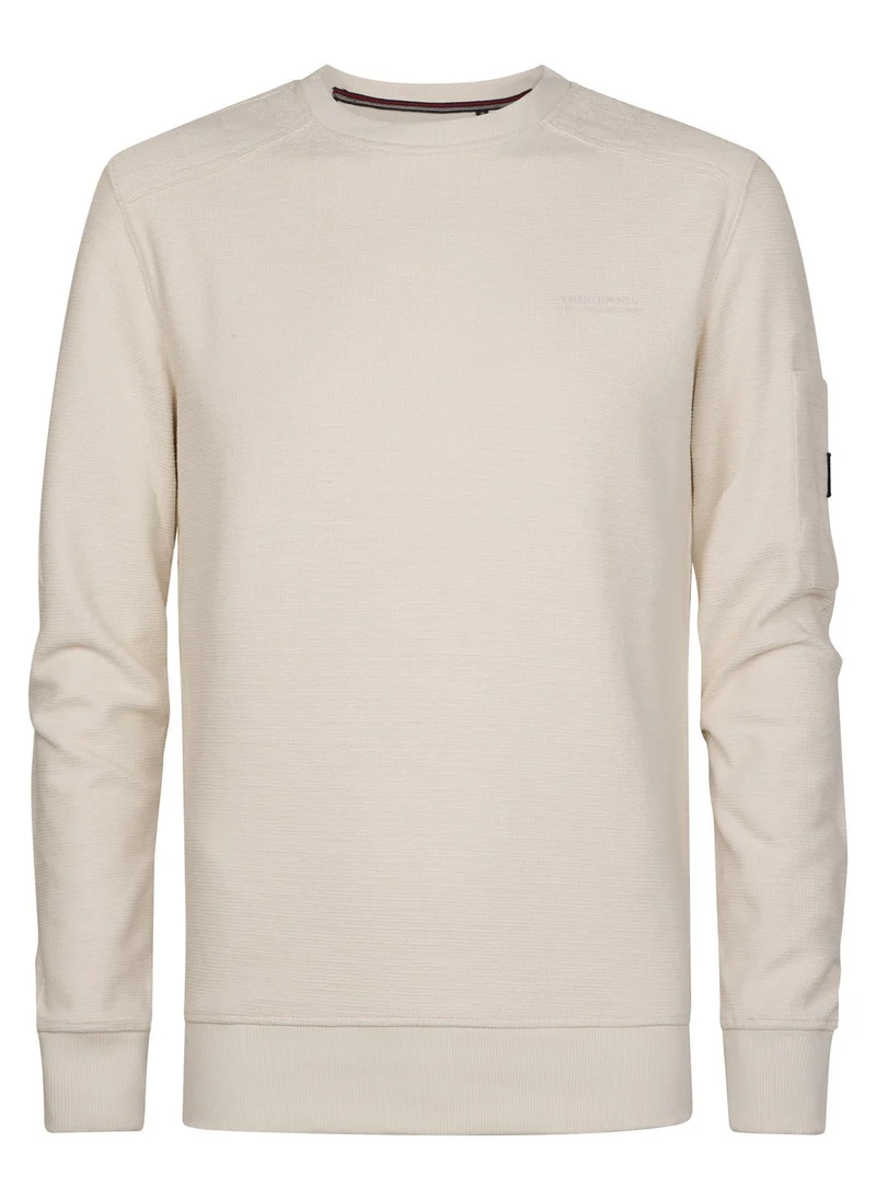 بترول اندستريز كنزة رجالي بياقة دائرية