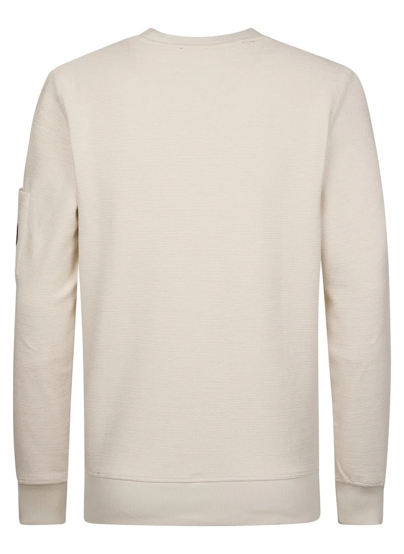 بترول اندستريز كنزة رجالي بياقة دائرية