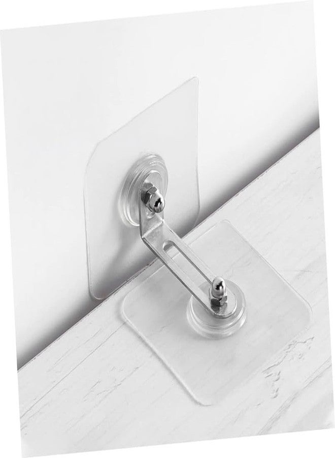 DEVMIT MALL Adhesive Furniture Wall Anchors No Drill Anti Tip Furniture Straps Kit Secure Bookcase Dresser Shelf Cabinet to Wall for Child Safety (4 Pcs) - Image 5