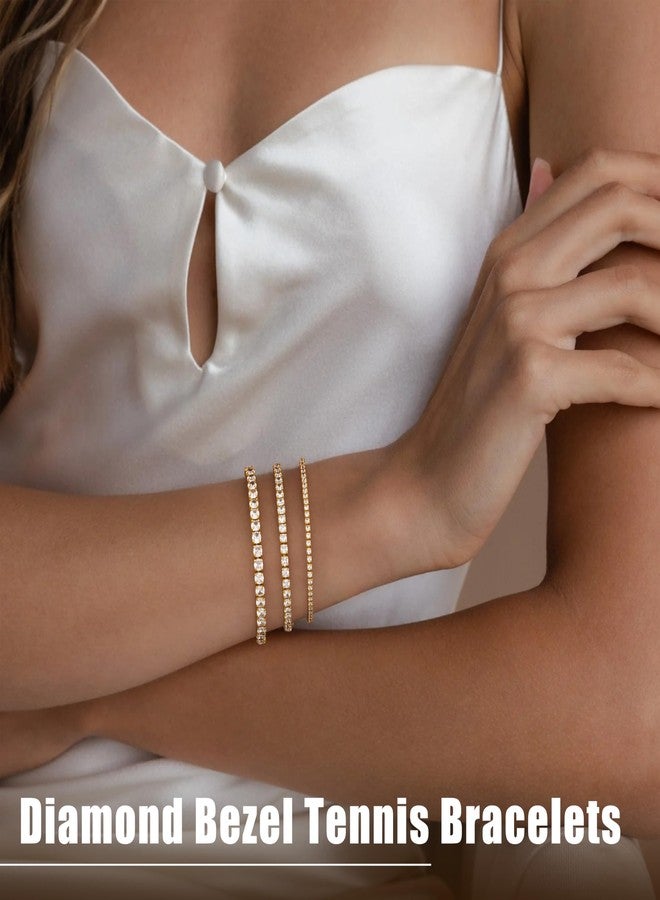 Poxtex Silver Bracelets for Women Stack, Silver or Gold Plated Cuff Bangle Set, Trendy Silver Jewelry for Women Fashion, Medium, Brass, no gemstone - Image 3