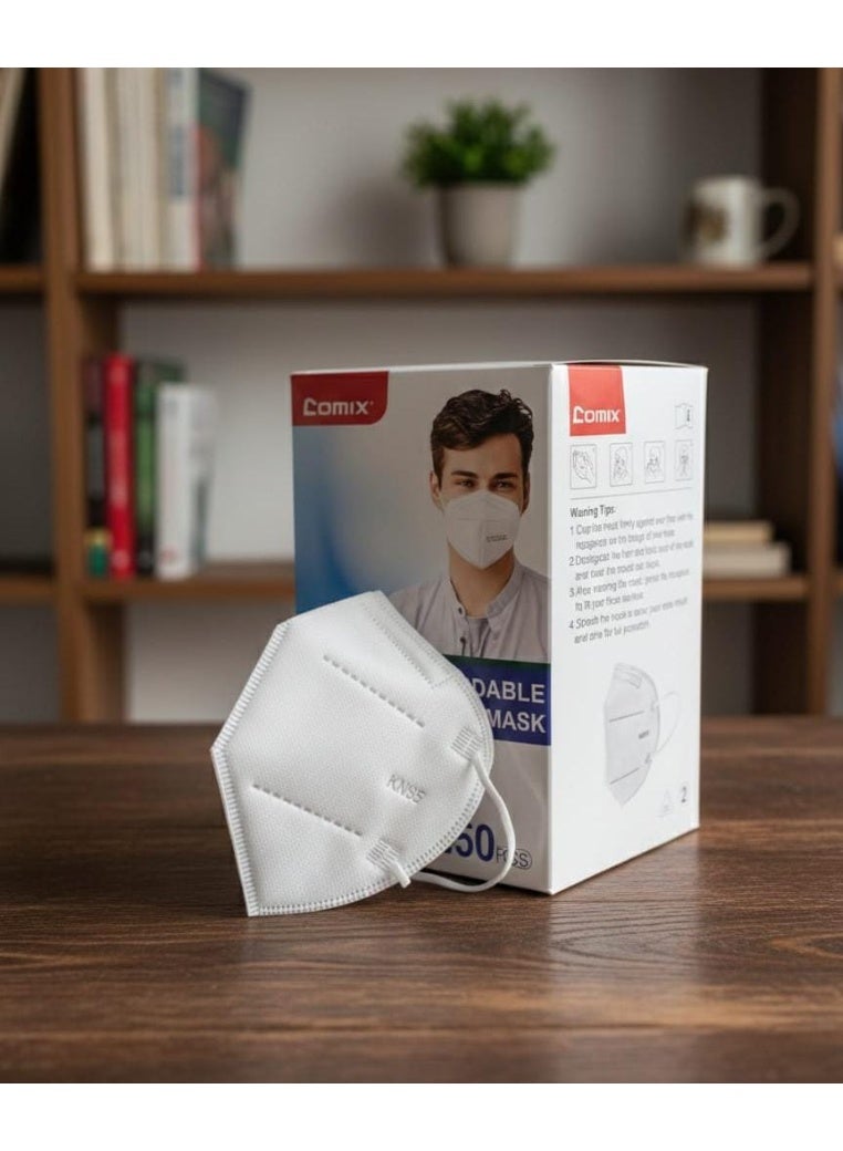 COMIX KN95 PROTECTIVE FACE MASK pack of 50 - Image 5