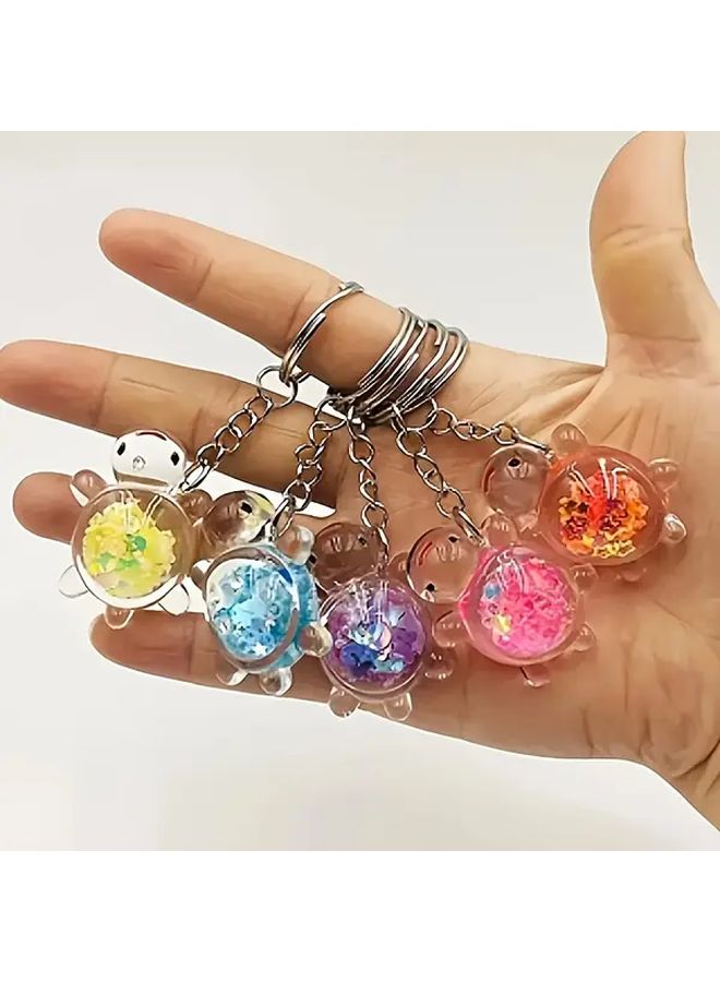 20 قطعة من أقراص السلاحف المتوهجة في الظلام بألوان عشوائية مختلطة، إكسسوارات أكريليك للدي آي واي - Image 4