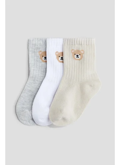 اتش اند ام جوارب عبوة ثلاثية