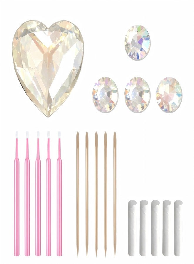 YAFIYGI Tooth Gems Kit AB and Silver Long Lasting Cute Cat Paw Shape Teeth Toothgems Temporary Toothgem Kits Jewels DIY - Image 1