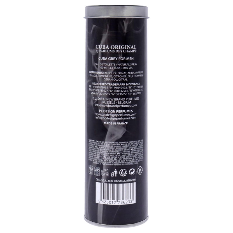 Cuba Grey By Cuba For Men Edt Spray ,3.3 Fl Oz - Image 4