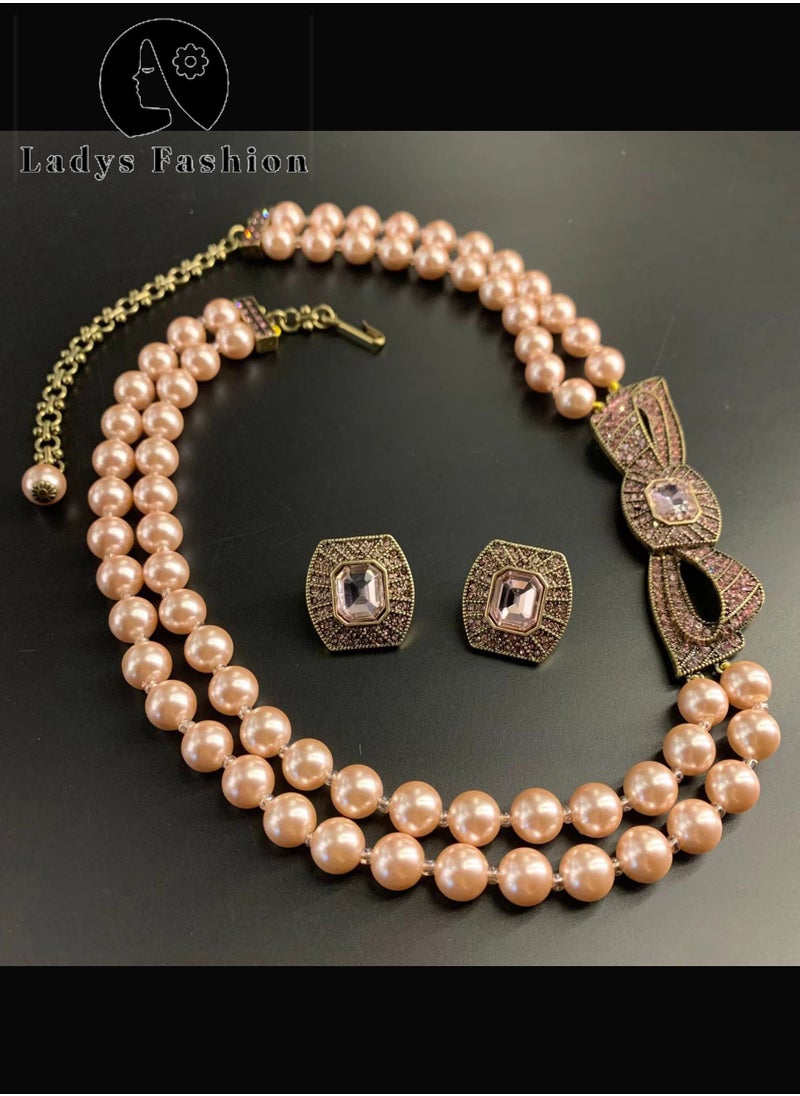 HEIDI'S - Medieval  Jewelry Set Butterfly Necklace And Earring Sets - Image 1