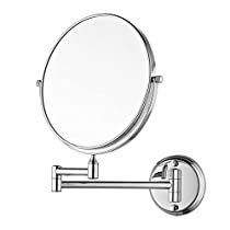 rigwell lifetime rigwell lifetime Brass 5X Magnifying Shaving Makeup Mirror Parent Silver - Image 1