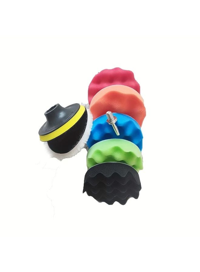 6 Inch Nylon Polishing Pads 8pcs Set For Tile Floor Tub Bathroom And Auto Shop Cleaning - Image 3