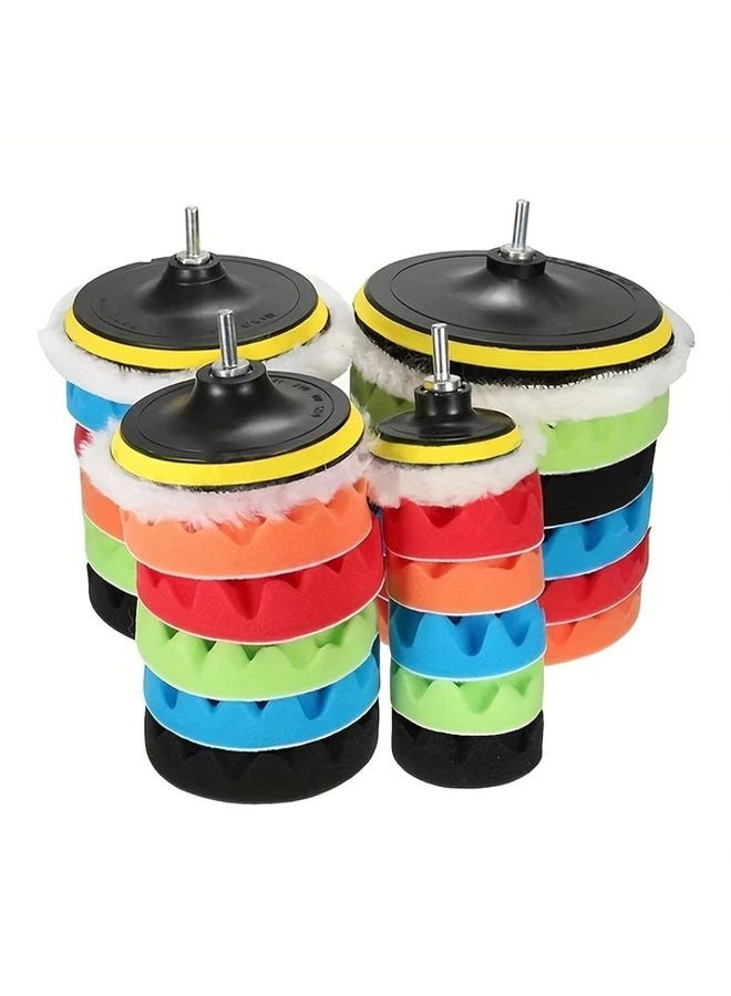 6 Inch Nylon Polishing Pads 8pcs Set For Tile Floor Tub Bathroom And Auto Shop Cleaning - Image 1