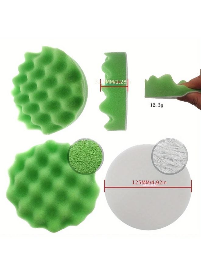 6 Inch Nylon Polishing Pads 8pcs Set For Tile Floor Tub Bathroom And Auto Shop Cleaning - Image 4