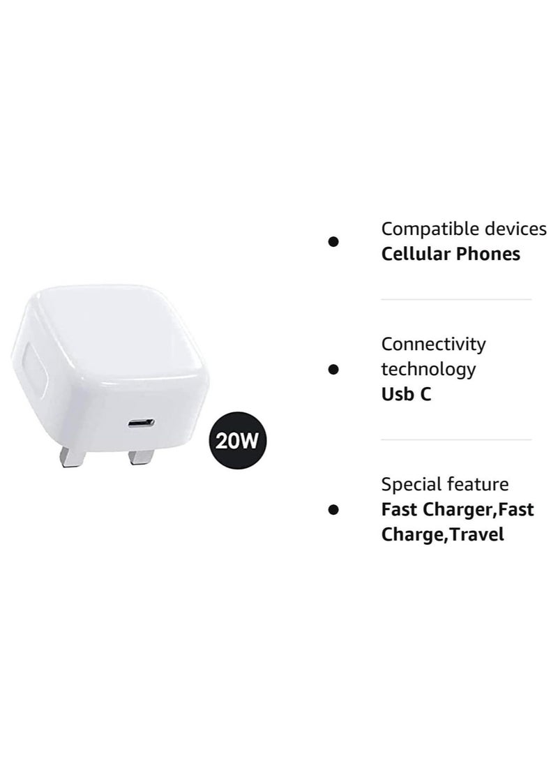 "PD20W USB-C Fast Charging Plug and Cable for iPhone – Rapid Power for Your Device" - Image 4