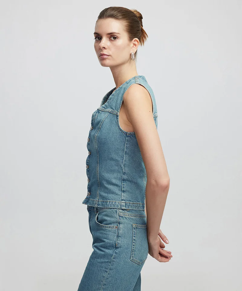 ابيكول Denim Vest