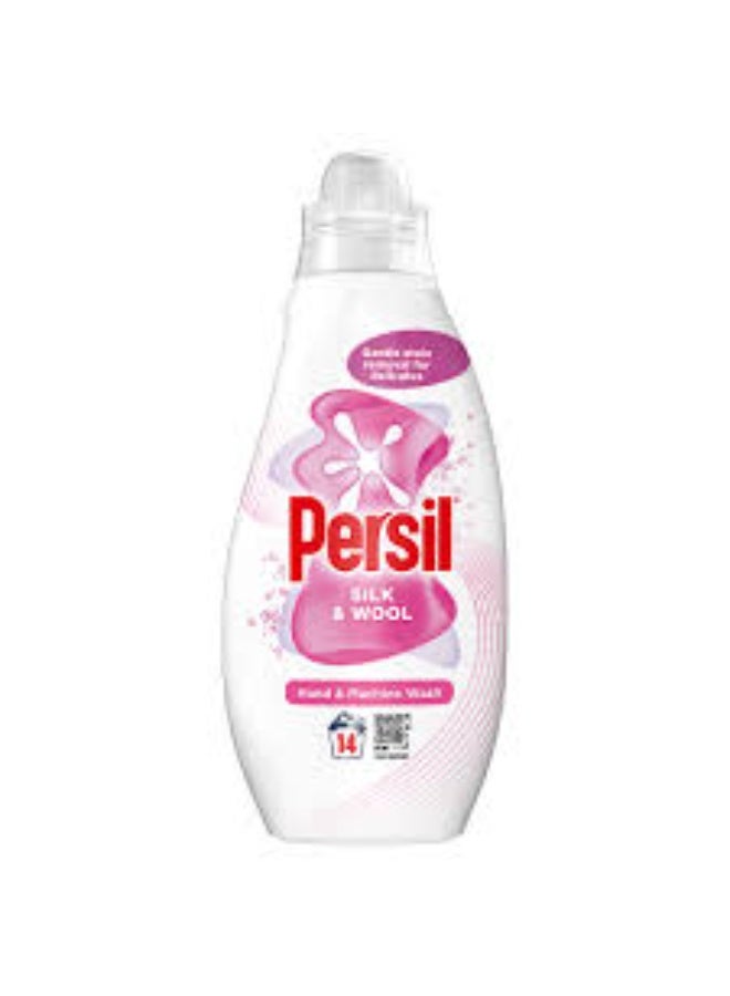 Persil Silk & Wool Washing Liquid gentle stain removal for washing delicate fabrics 14 washes