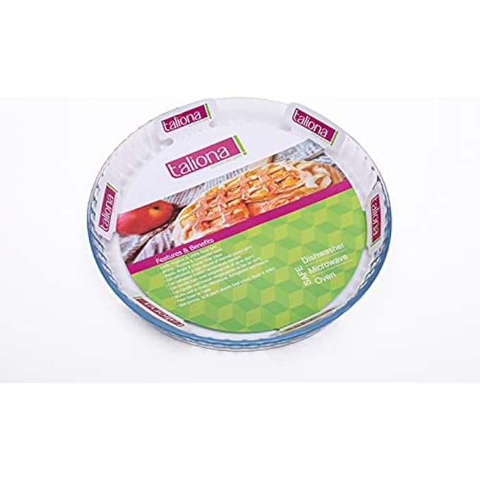 rayihni Round Glass Baking Dish  15 Liter Clear Borosilicate Glass Tl2213519 - Image 5