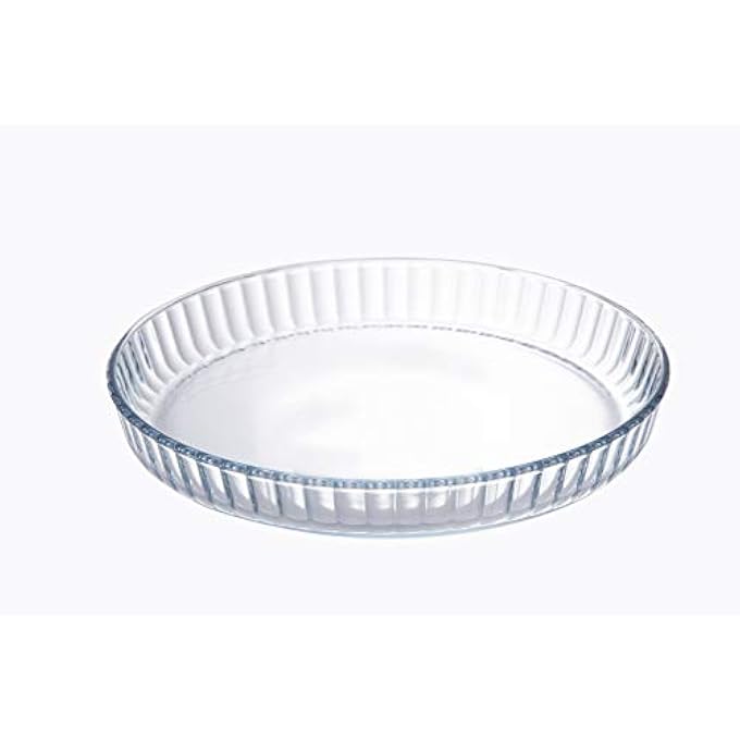 rayihni Round Glass Baking Dish  15 Liter Clear Borosilicate Glass Tl2213519 - Image 3