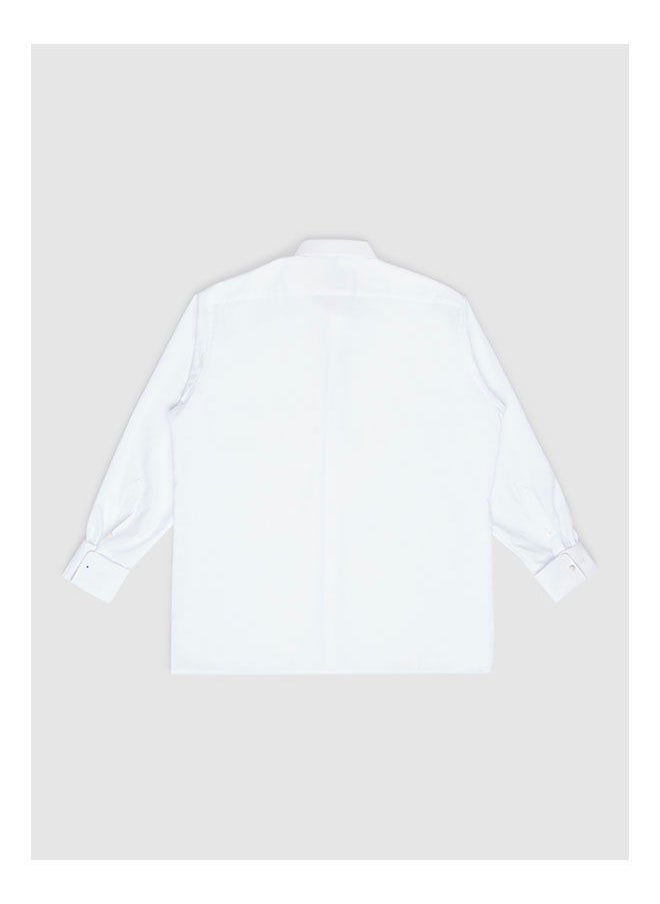Olymp Collared Neck Long Sleeve Plain/Basic Shirt  - Image 2