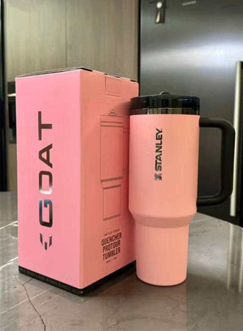 STANLEY Quencher H2.0 FlowState Stainless Steel Vacuum Insulated Tumbler with Lid and Straw for Water, Iced Tea or Coffee, Smoothie and More, 40 oz - Image 2