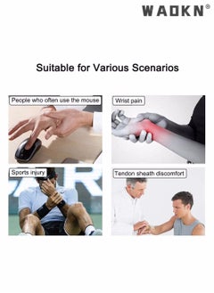 WAOKN Thumb Splint Brace - Reversible Thumb & Wrist Stabilizer Splint for BlackBerry Thumb, Trigger Finger, Pain Relief, Tendonitis, Sprain and Carpal Tunnel Supporting, Lightweight and Breathe  - Image 4